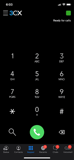 Updated notification bar for iOS 15