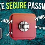 How to create secure passwords