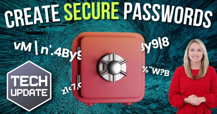 How to create secure passwords